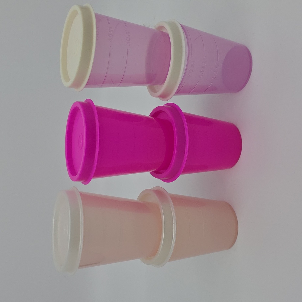 Tupperware  Tupper Mini's set of 6 Shades Of Pink/Purple New
